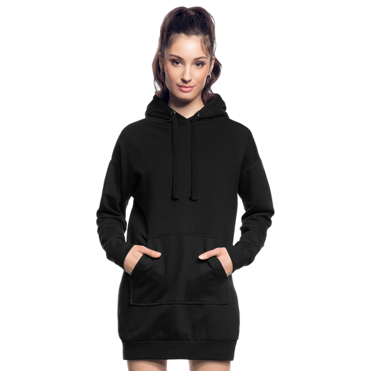 Sudadera vestido con capucha"skull" - black