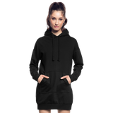 Sudadera vestido con capucha"skull" - black