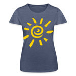 Camiseta de Fruit of the Loom"sun" - heather navy