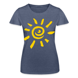 Camiseta de Fruit of the Loom"sun" - heather navy