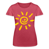 Camiseta de Fruit of the Loom"sun" - heather red