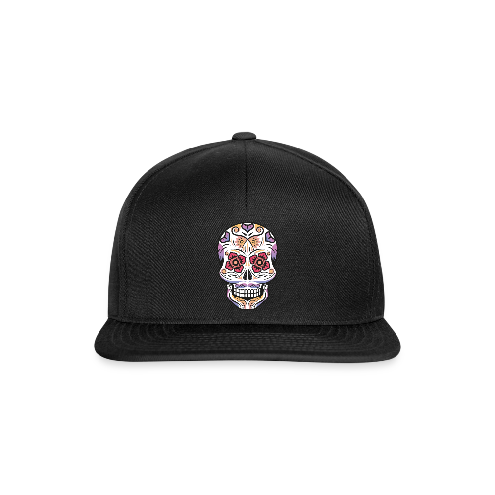 Gorra Snapback"skull" - black/black