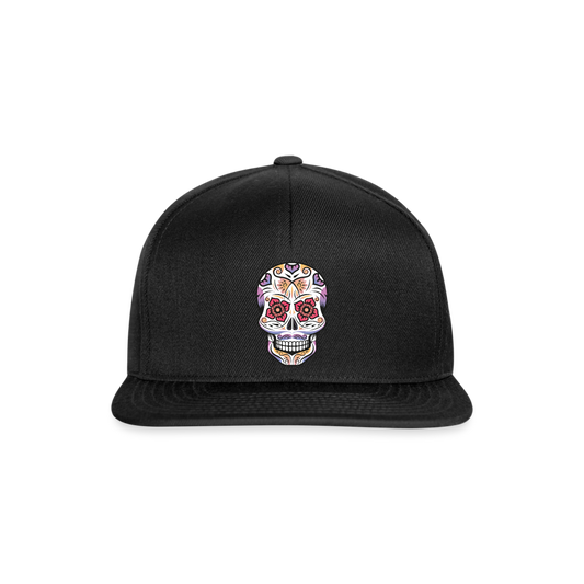 Gorra Snapback"skull" - black/black