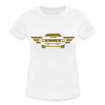 Camiseta transpirable"car front" - white