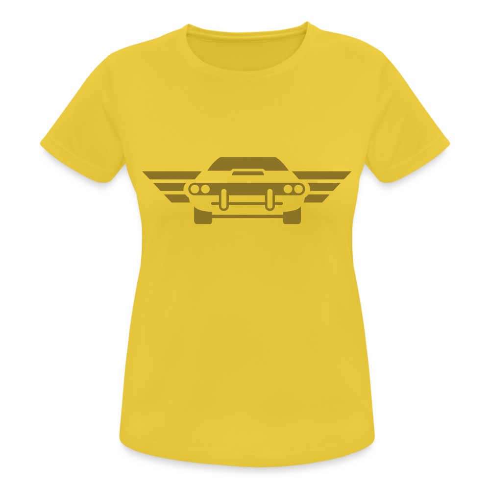 Camiseta transpirable"car front" - sunshine