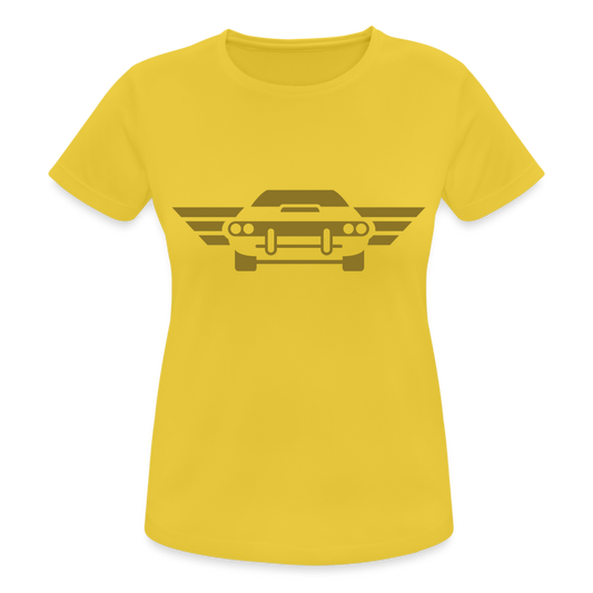 Camiseta transpirable"car front" - sunshine