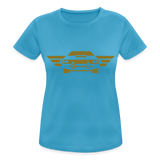 Camiseta transpirable"car front" - sapphire blue