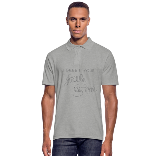 Polo"son" - heather grey