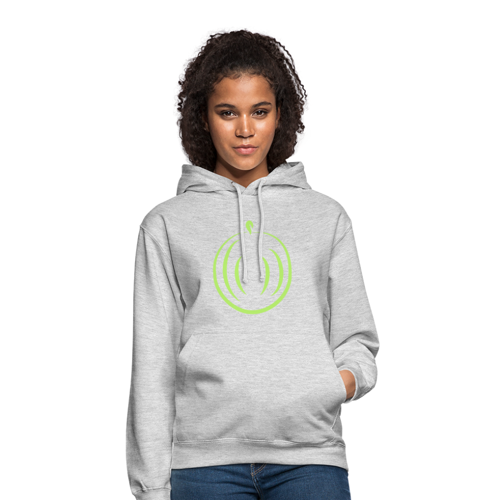 Sudadera con capucha unisex"melon" - light heather grey