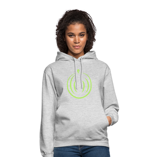 Sudadera con capucha unisex"melon" - light heather grey