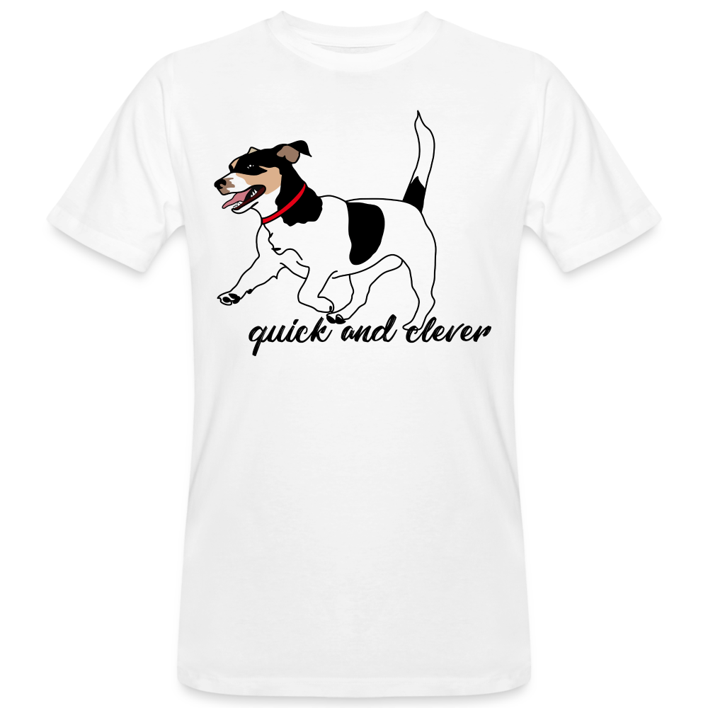 Camiseta ecológica"jack russel terrier" - white