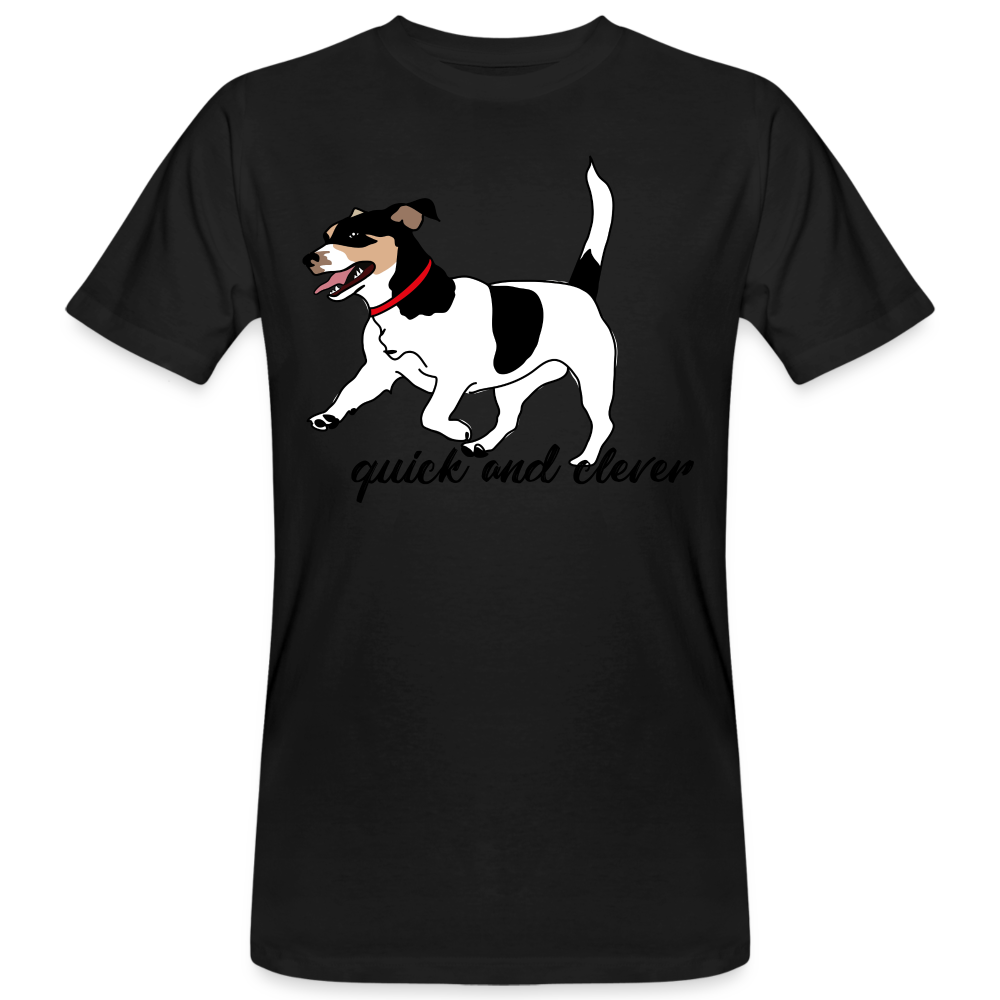 Camiseta ecológica"jack russel terrier" - black