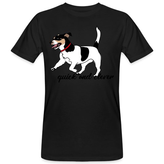 Camiseta ecológica"jack russel terrier" - black
