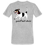 Camiseta ecológica"jack russel terrier" - heather grey