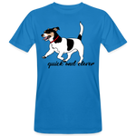 Camiseta ecológica"jack russel terrier" - peacock-blue