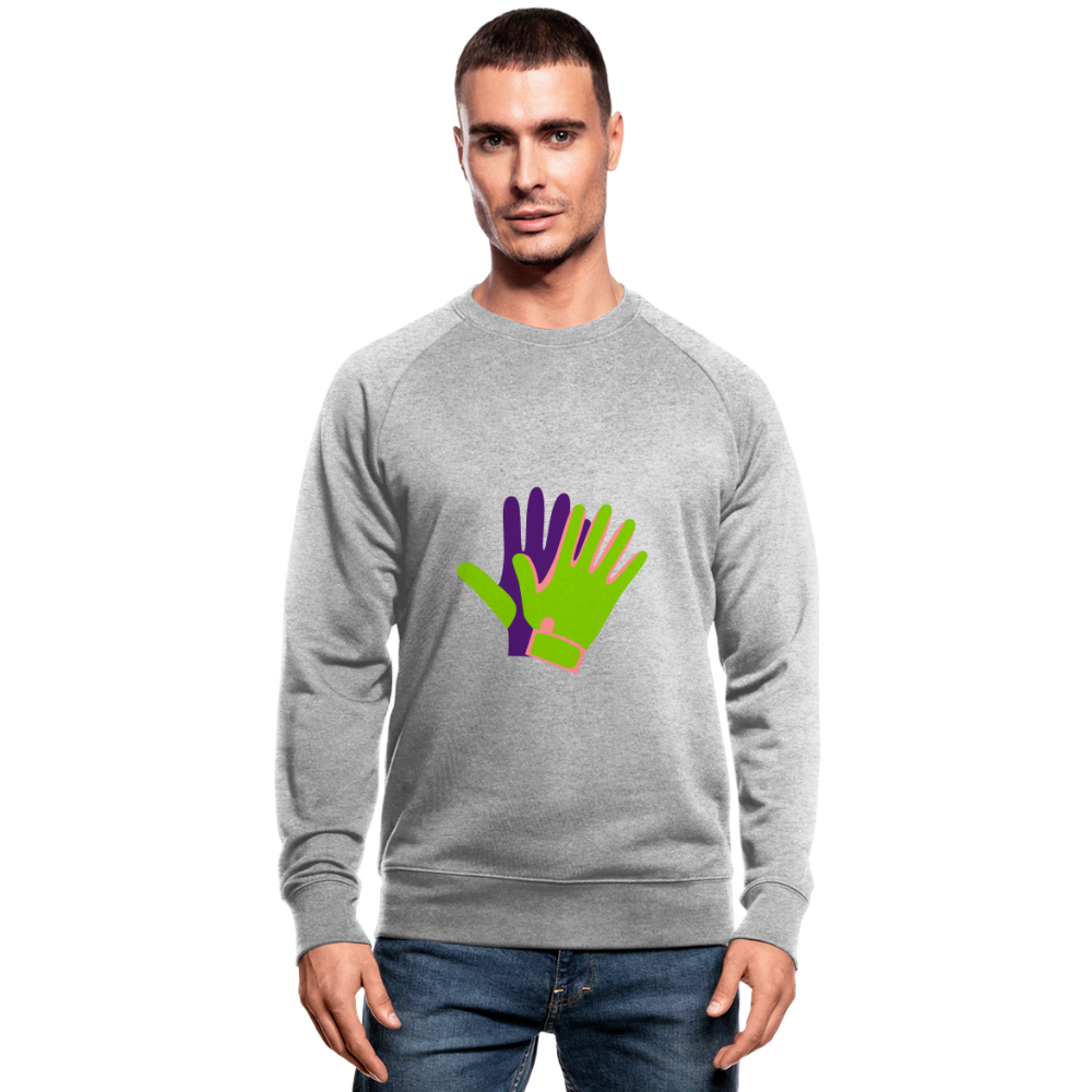 Sudadera ecológica de Stanley & Stella"plague doctor" - heather grey