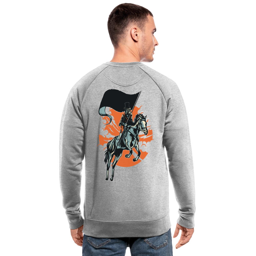 Sudadera ecológica de Stanley & Stella"plague doctor" - heather grey