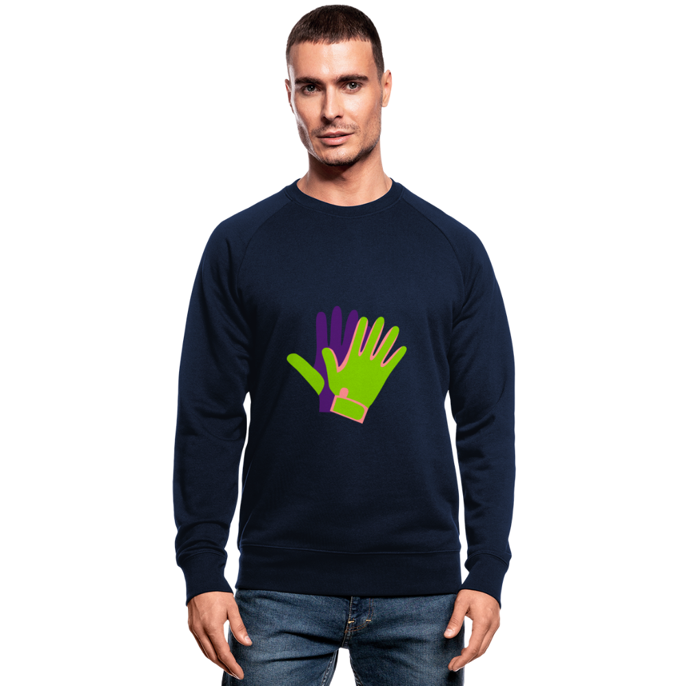 Sudadera ecológica de Stanley & Stella"plague doctor" - navy