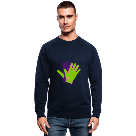 Sudadera ecológica de Stanley & Stella"plague doctor" - navy