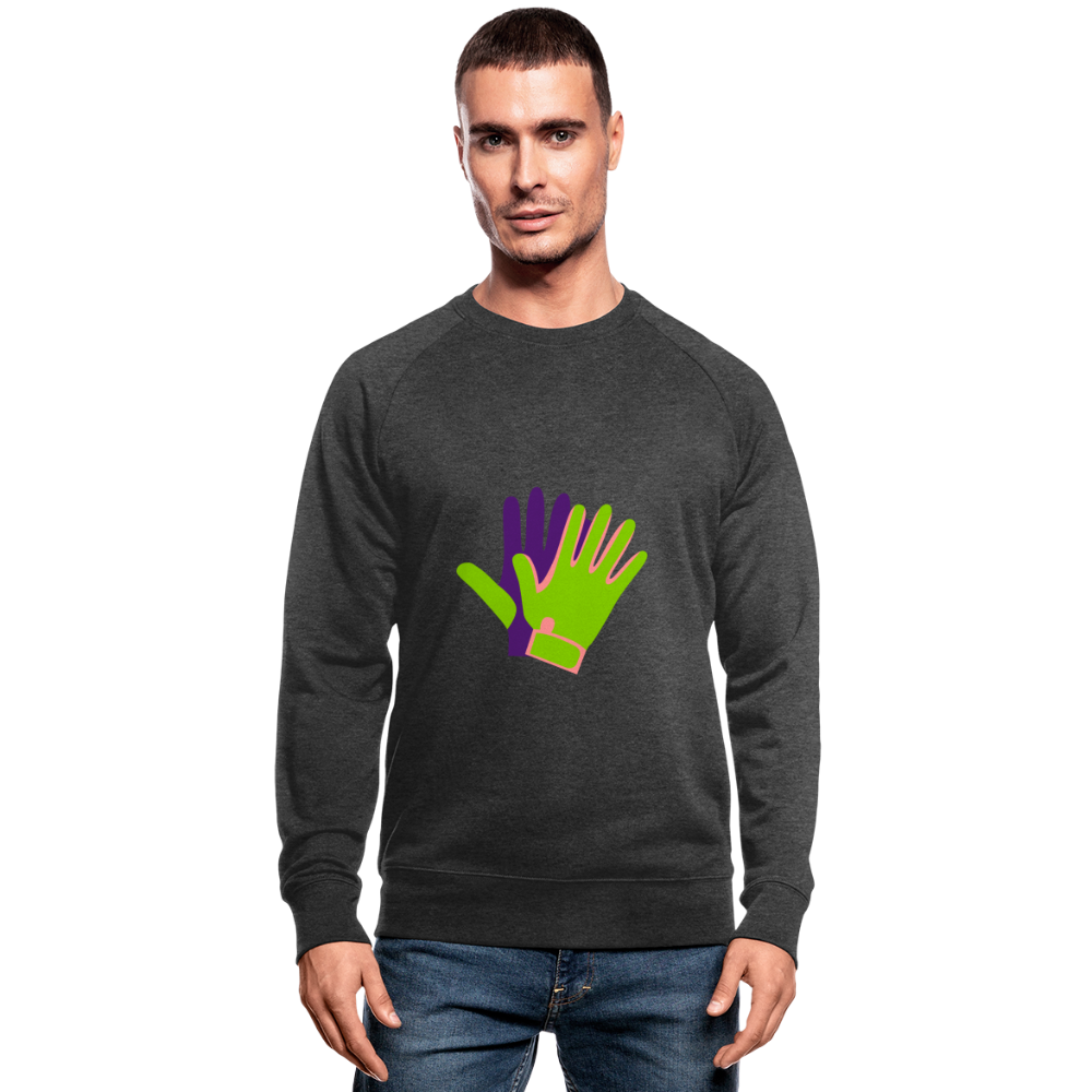 Sudadera ecológica de Stanley & Stella"plague doctor" - dark grey heather