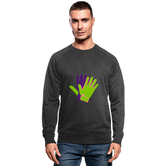 Sudadera ecológica de Stanley & Stella"plague doctor" - dark grey heather