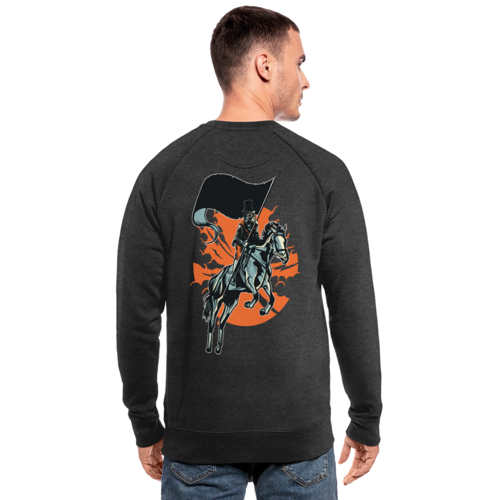 Sudadera ecológica de Stanley & Stella"plague doctor" - dark grey heather