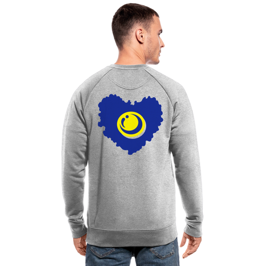 Sudadera ecológica de Stanley & Stella"Love my Girlfriend" - heather grey