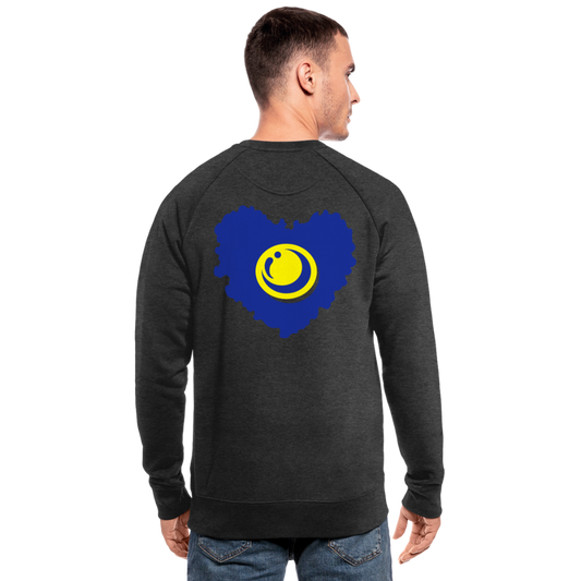 Sudadera ecológica de Stanley & Stella"Love my Girlfriend" - dark grey heather