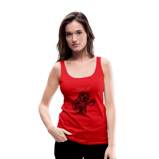 Camiseta de tirantes premium"Majesmajo astronaut" - red