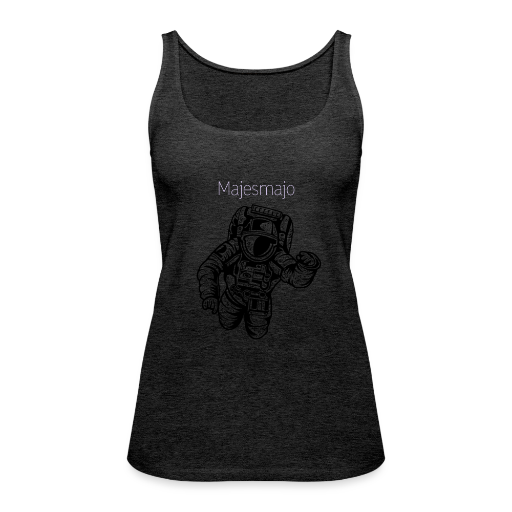 Camiseta de tirantes premium"Majesmajo astronaut" - charcoal grey