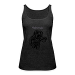 Camiseta de tirantes premium"Majesmajo astronaut" - charcoal grey