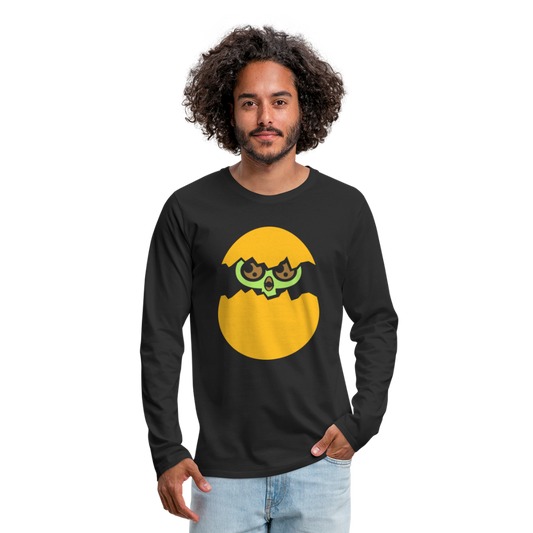 Camiseta de manga larga premium"pot of gold" - black