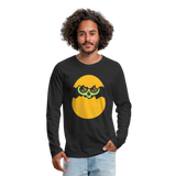 Camiseta de manga larga premium"pot of gold" - black