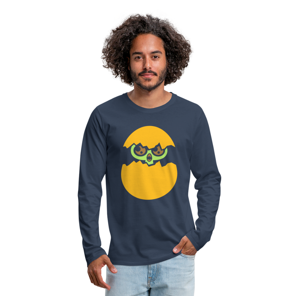Camiseta de manga larga premium"pot of gold" - navy
