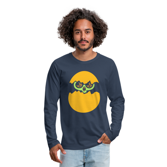 Camiseta de manga larga premium"pot of gold" - navy