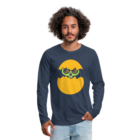 Camiseta de manga larga premium"pot of gold" - navy