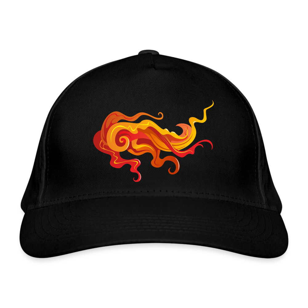 Gorra de béisbol ecológica"Fire Storm" - black