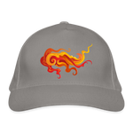 Gorra de béisbol ecológica"Fire Storm" - light grey