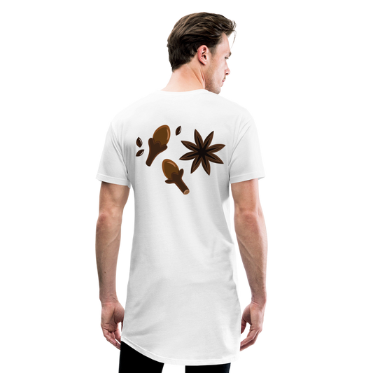 Camiseta urbana"cloves" - white