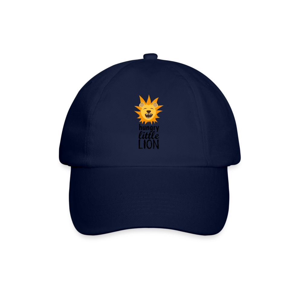 Gorra béisbol"hungry little lion" - blue/blue