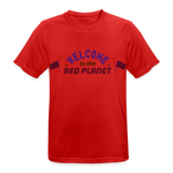 Camiseta  transpirable"Welcome To The Red Planet" - red