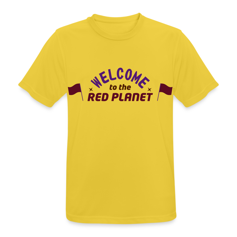 Camiseta  transpirable"Welcome To The Red Planet" - sunshine