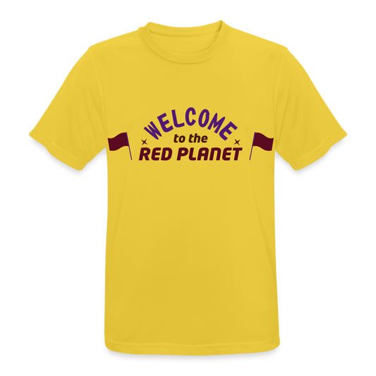 Camiseta  transpirable"Welcome To The Red Planet" - sunshine