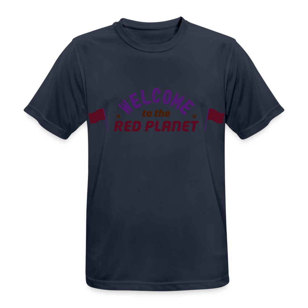 Camiseta  transpirable"Welcome To The Red Planet" - dark navy