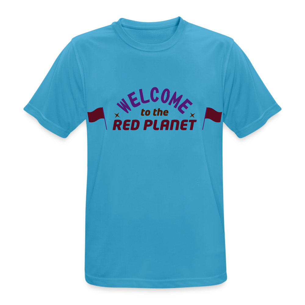Camiseta  transpirable"Welcome To The Red Planet" - sapphire blue