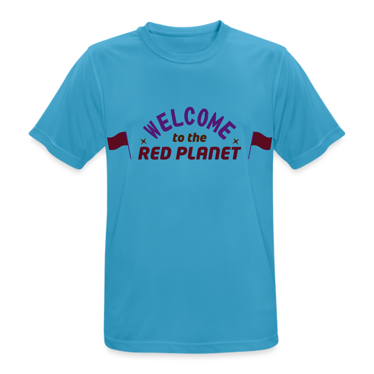 Camiseta  transpirable"Welcome To The Red Planet" - sapphire blue