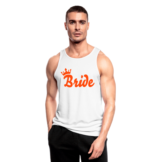 Camiseta sin mangas transpirable"bride" - white