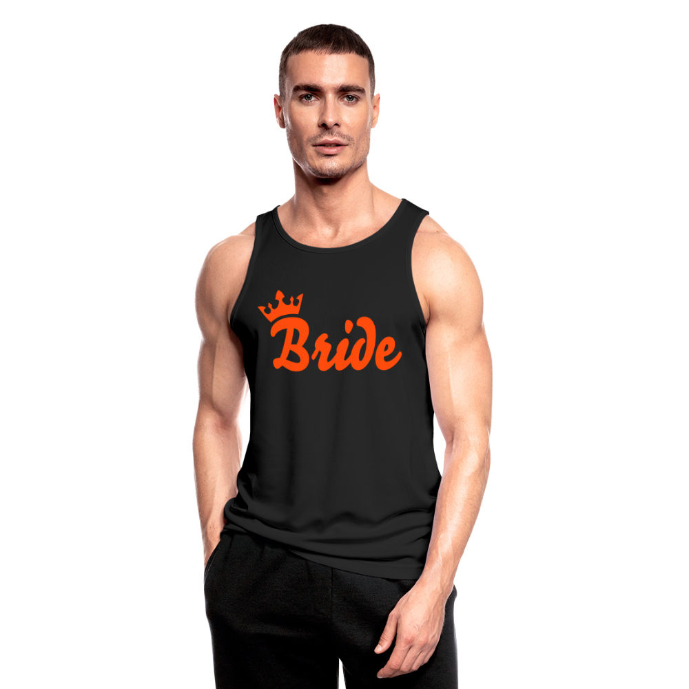 Camiseta sin mangas transpirable"bride" - black
