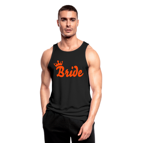 Camiseta sin mangas transpirable"bride" - black