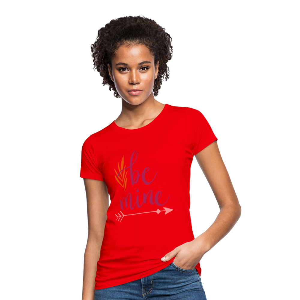 Camiseta ecológica"Be Mine" - red